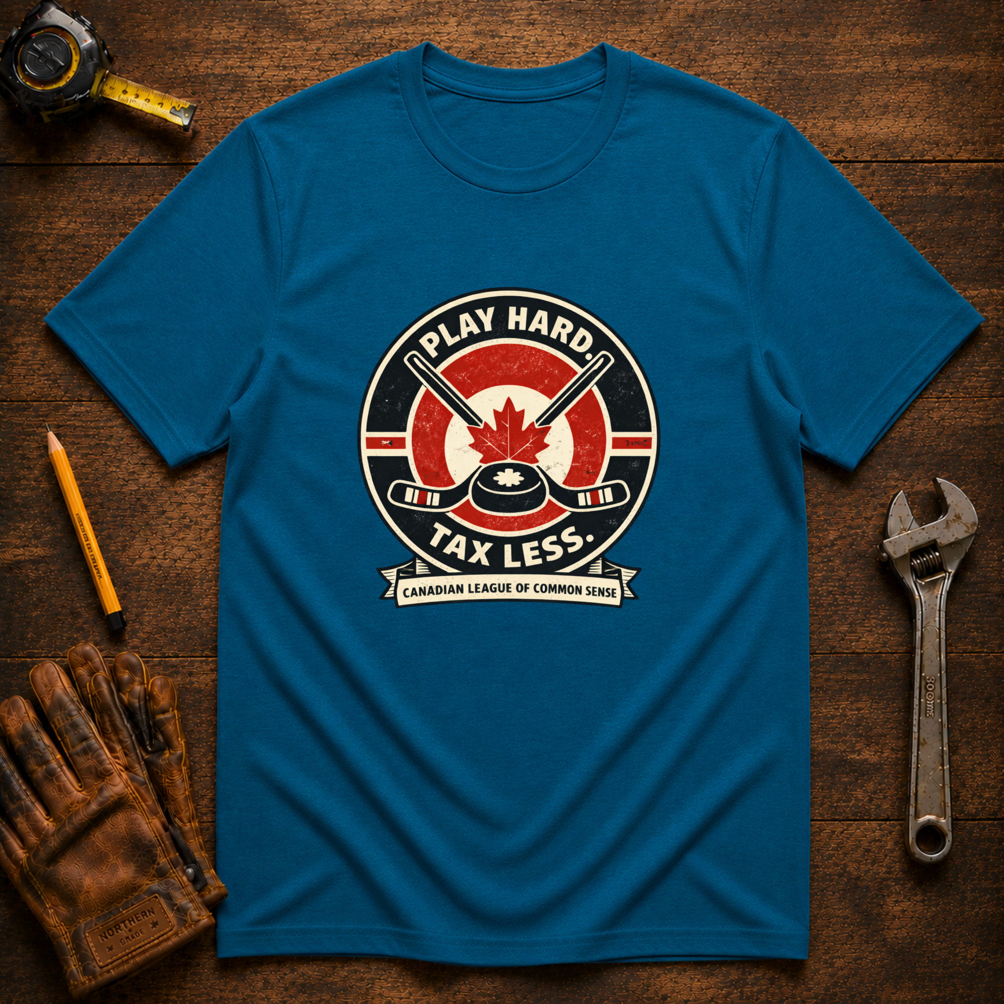 Play Hard Tax Less Tee