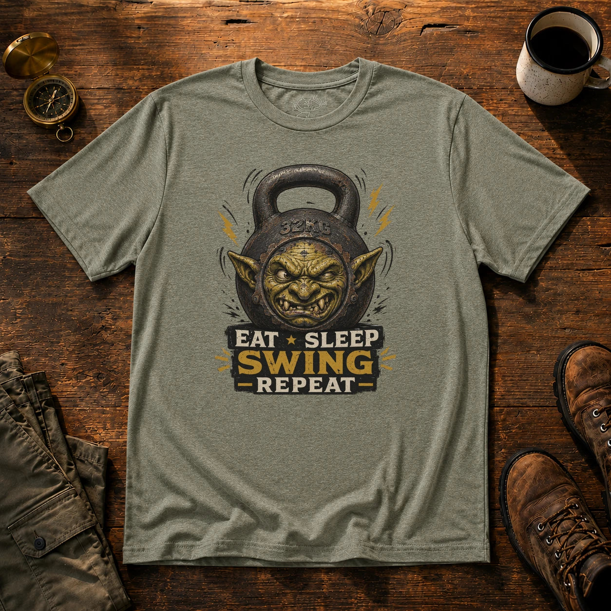 Heather Military Green
