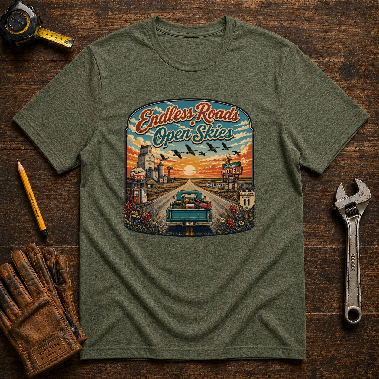Heather Military Green