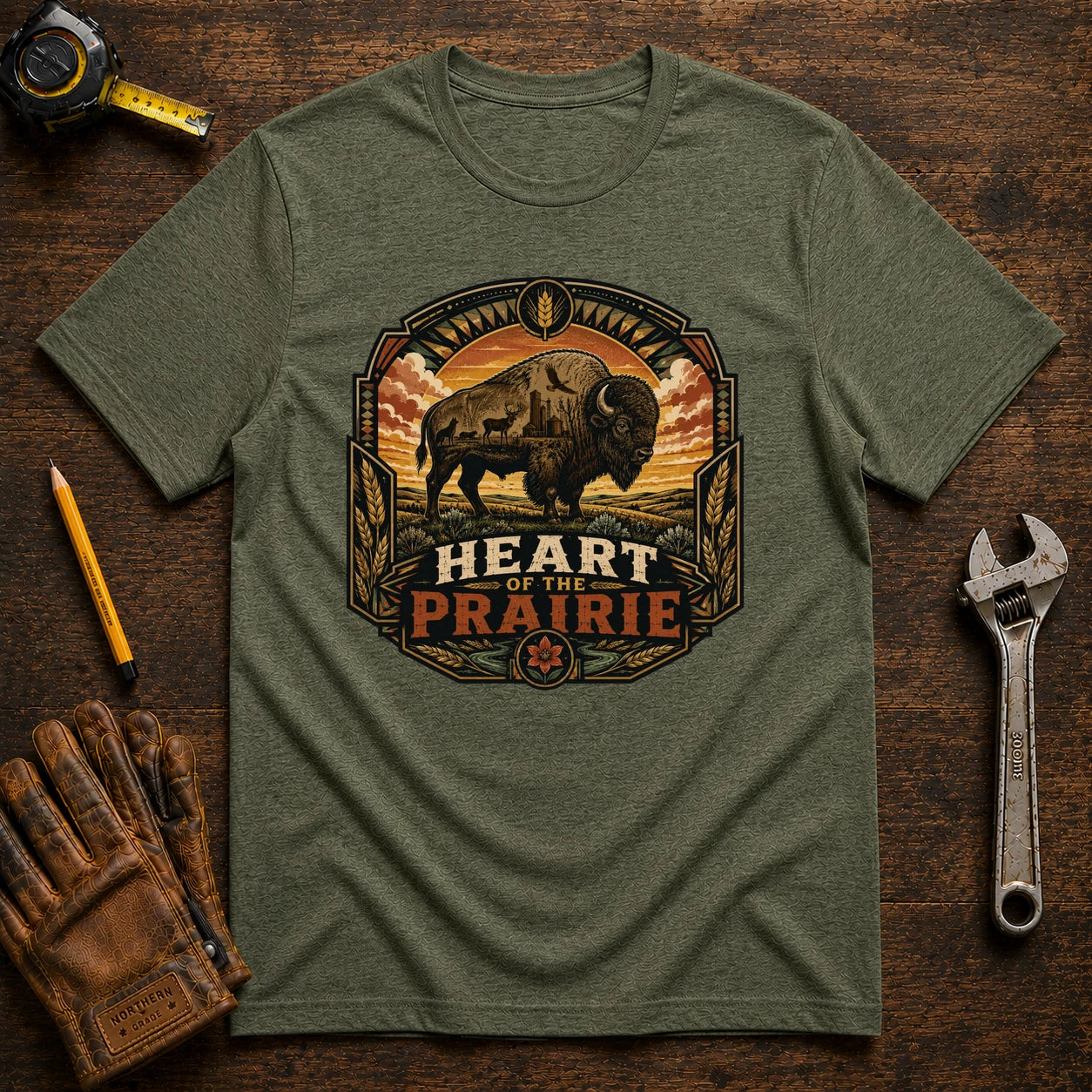 Heather Military Green
