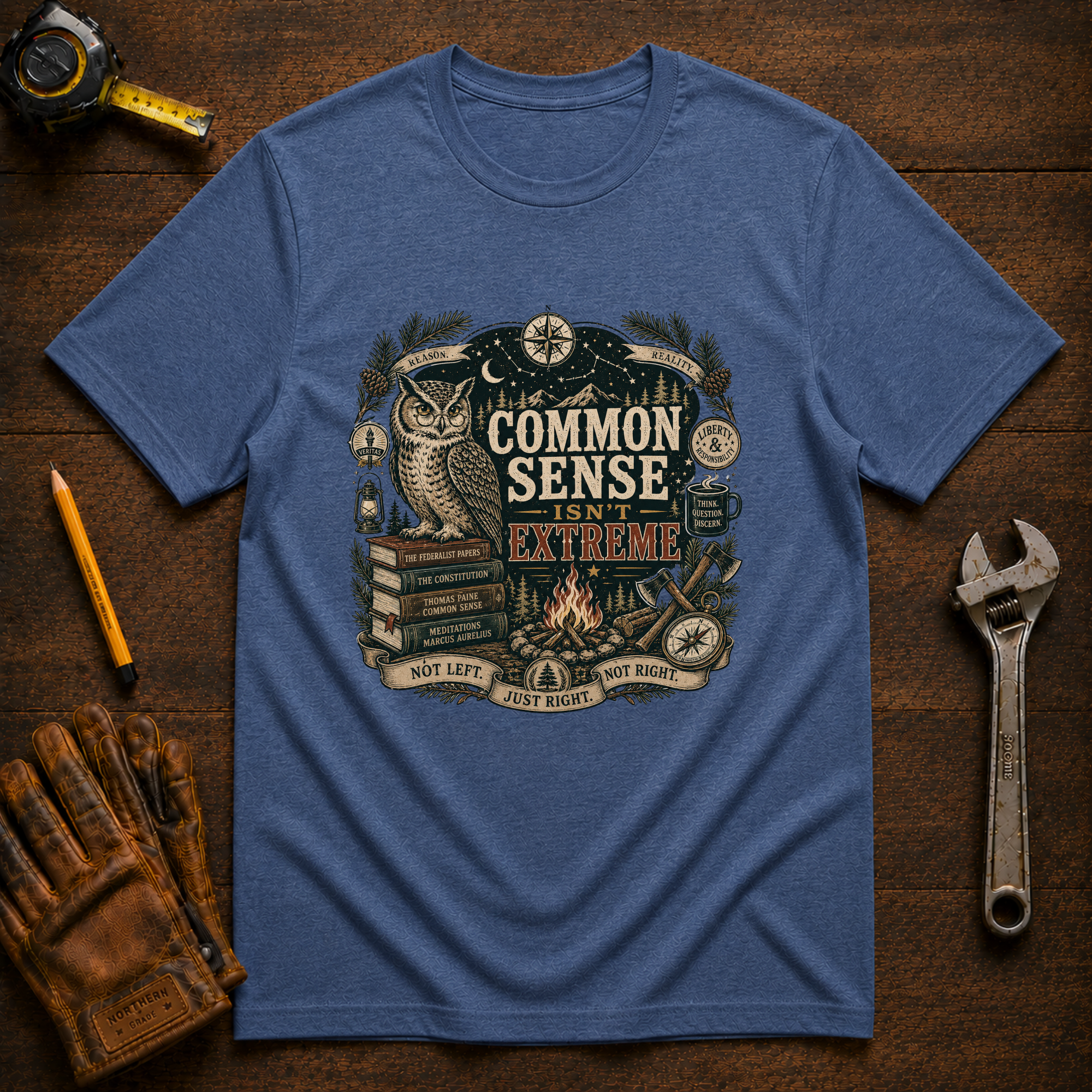 Common Sense Not Extreme Tee