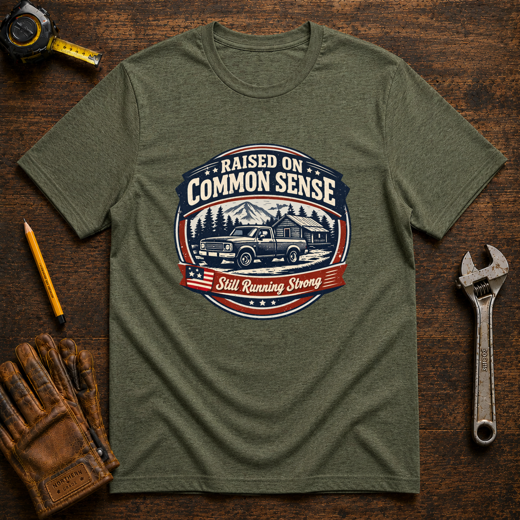 Raised On Common Sense Tee