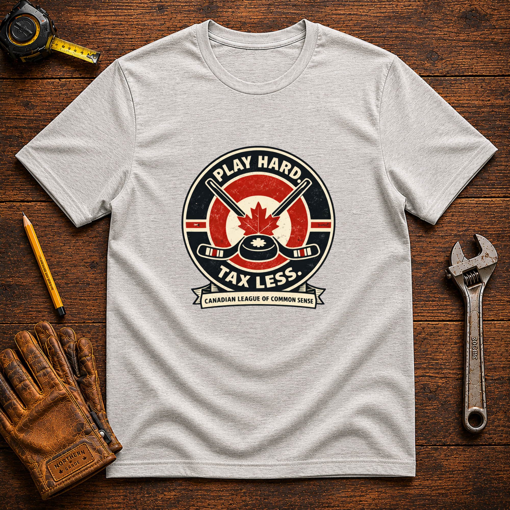 Play Hard Tax Less Tee