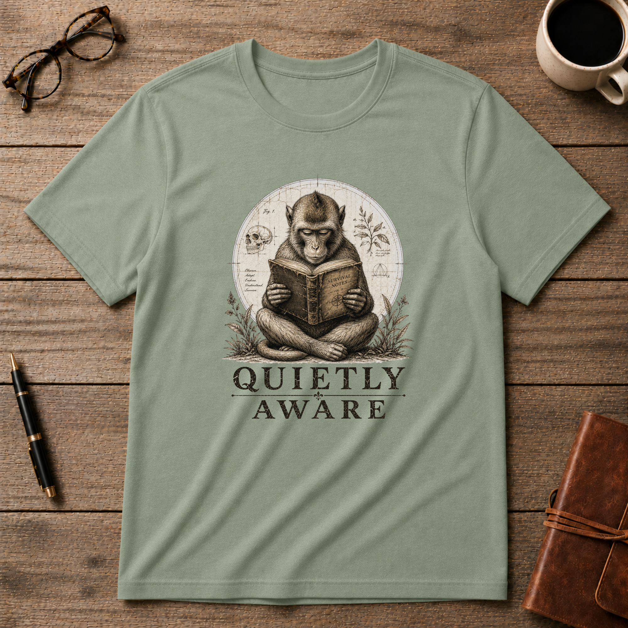 Quietly Aware Tee