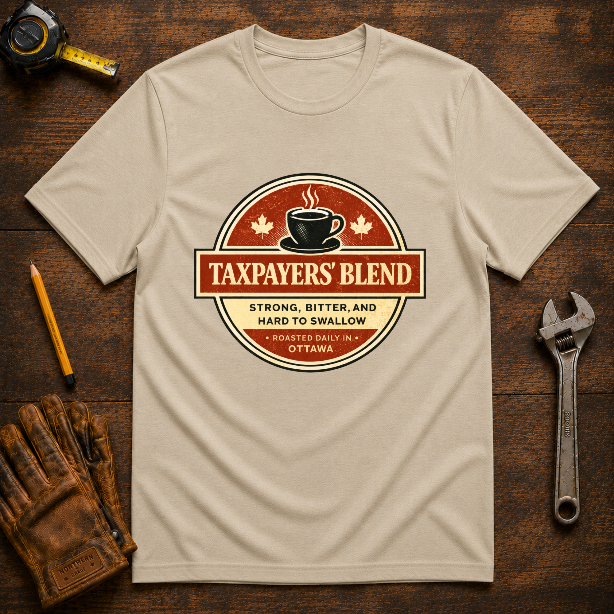 Taxpayer Blend Coffee Tee