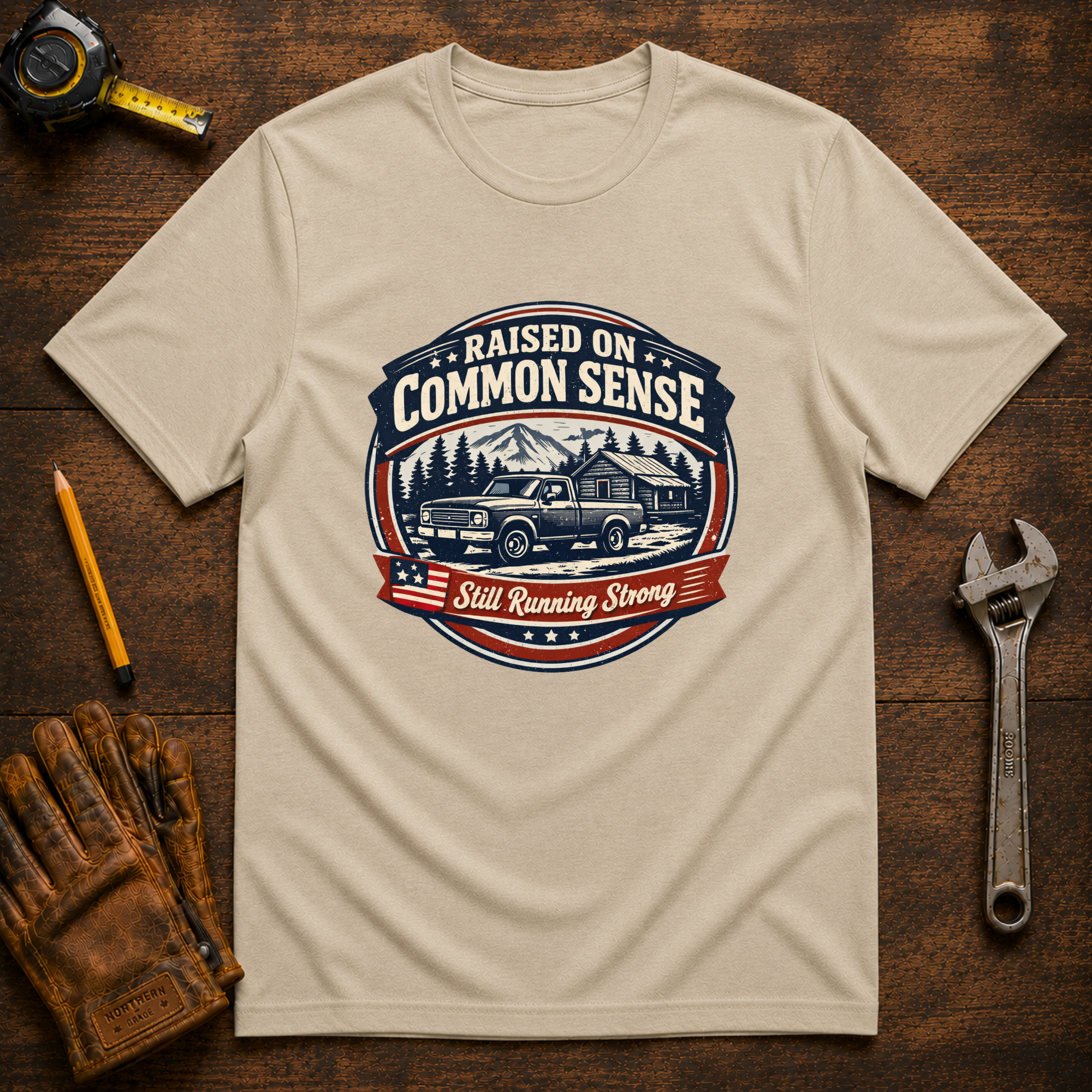 Raised On Common Sense Tee