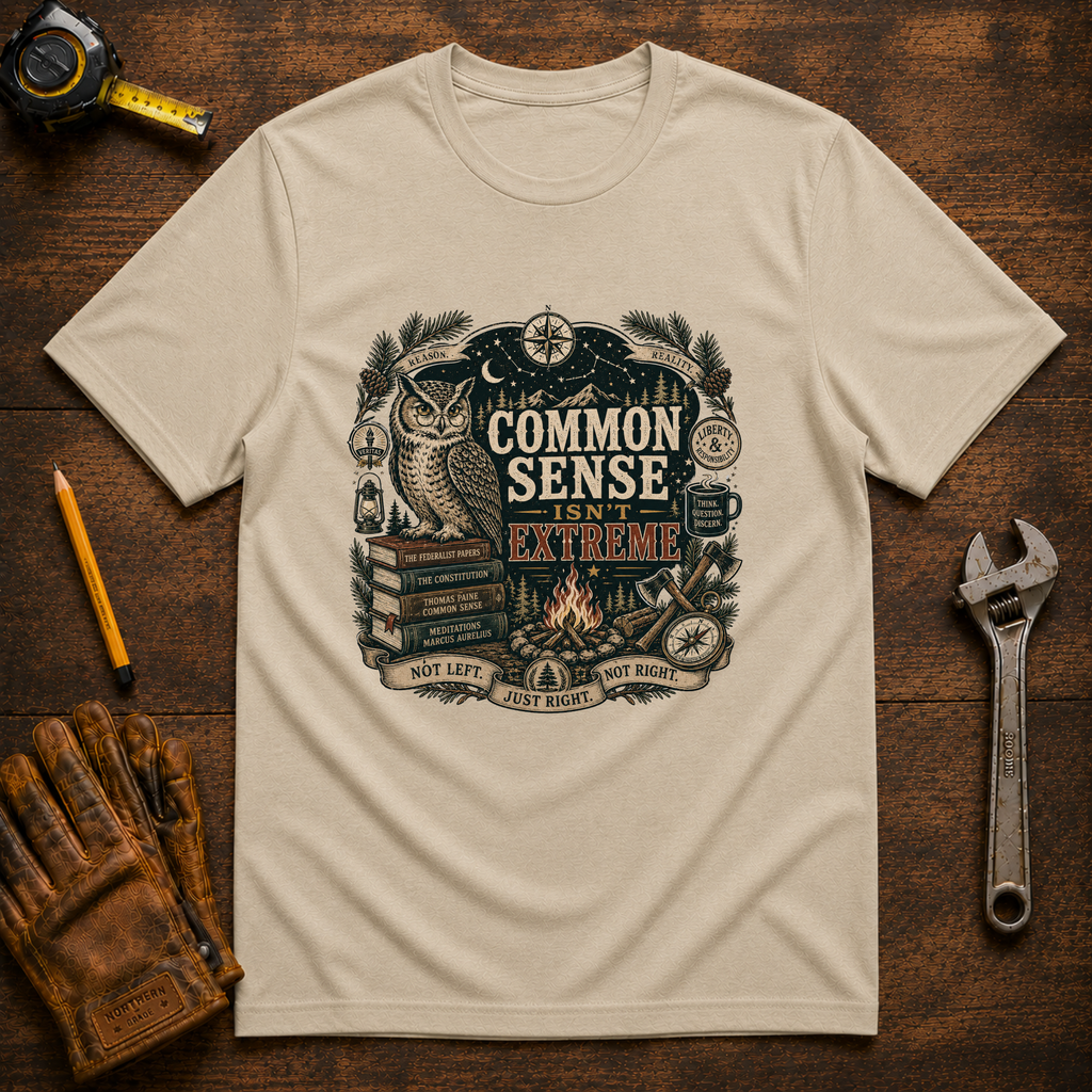 Common Sense Not Extreme Tee
