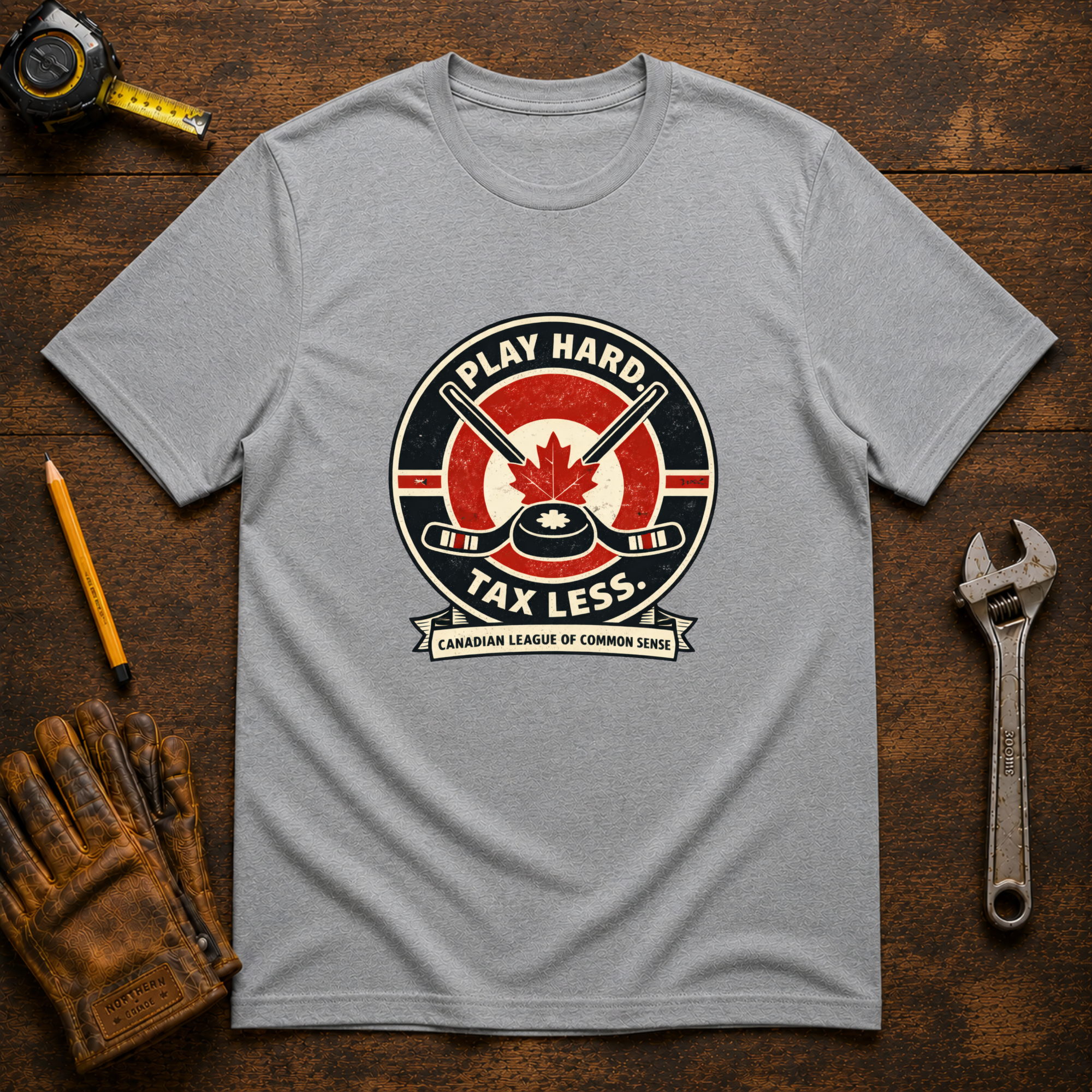 Play Hard Tax Less Tee