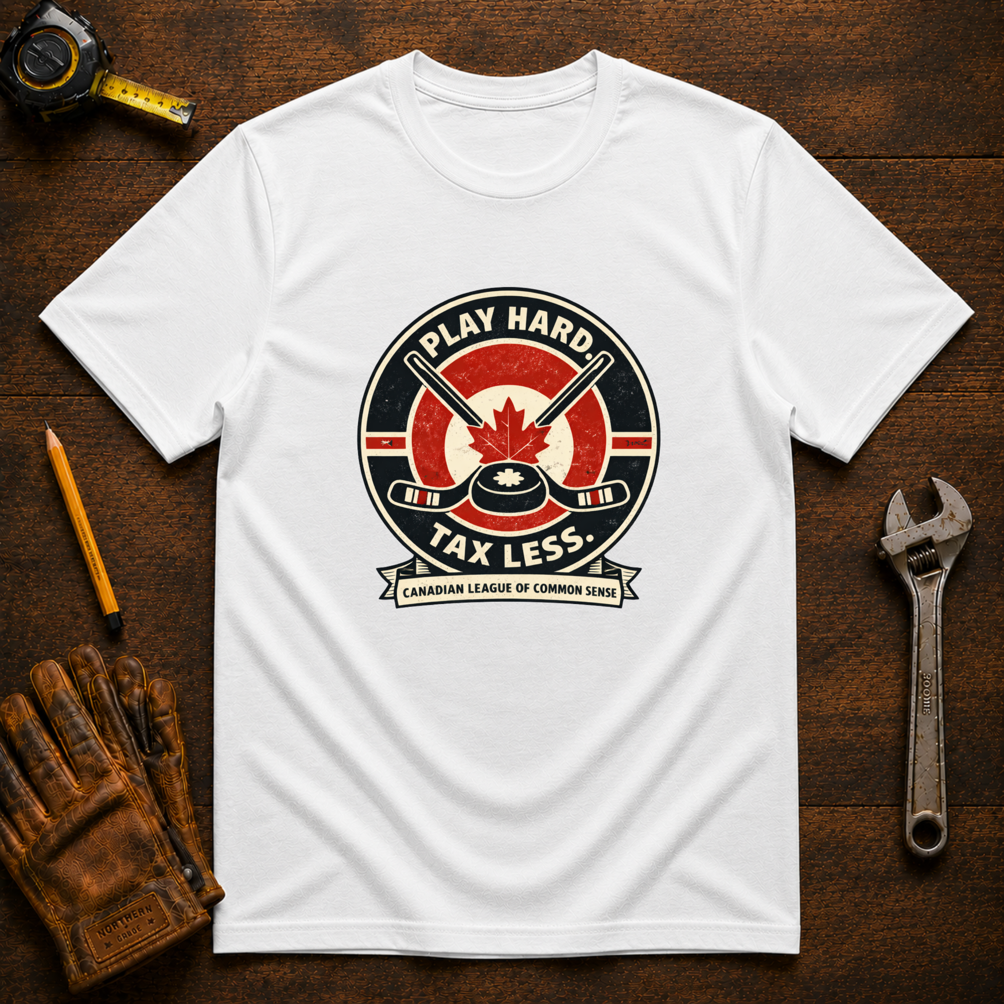Play Hard Tax Less Tee