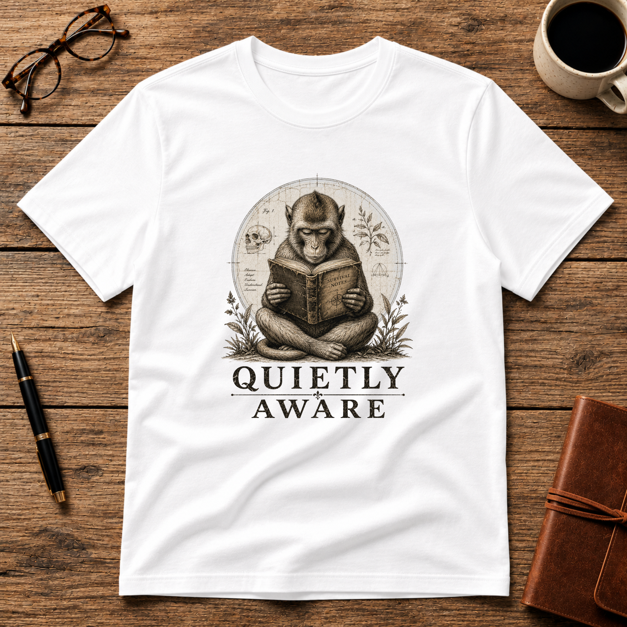 Quietly Aware Tee