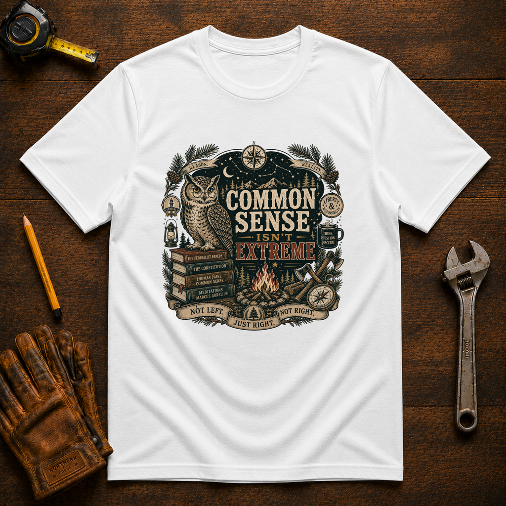 Common Sense Not Extreme Tee